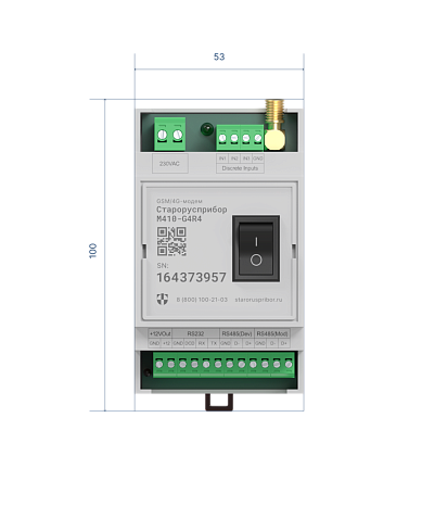 GSM/4G-модем M410-G4R4 #3